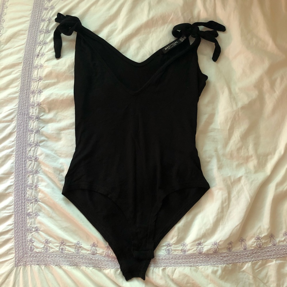 Black Tie Nasty Gal Bodysuit